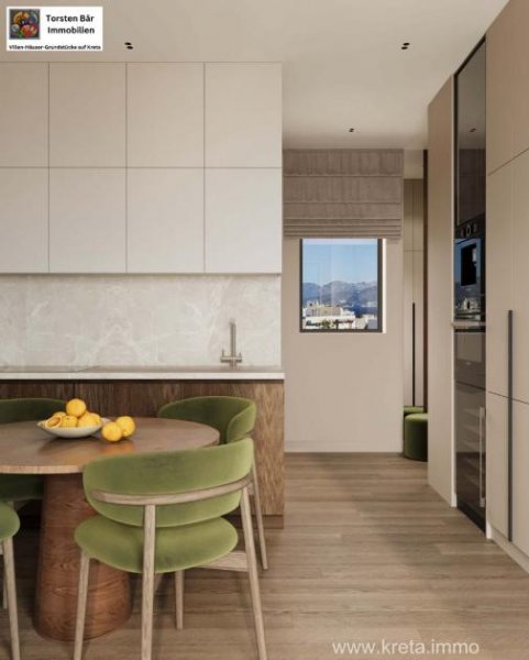 Agios Nikolaos Kreta, Agios Nikolaos: projektierts Penthouse Maisonette mit Meerblick 110m² Wohnfläche Wohnung kaufen